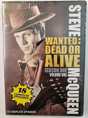 Wanted: Dead Or Alive - Season 1 Vol. 1 DVD 2010 (2-Disc Set Factory Sealed) • $6.99