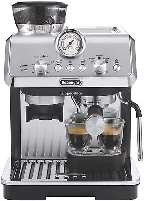 $588 • Buy Delonghi La Specialista Arte Manual Pump Coffee Machine EC9155MB