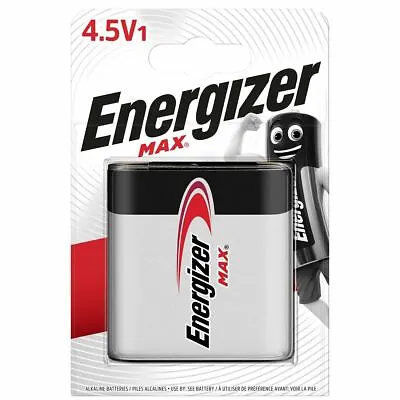 £7.69 • Buy Energizer Alkaline Battery 3LR12 4.5V Max 1-Blister