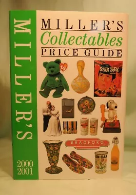 Millers Collectables Price Guide 2000/2001 Hardback Good Condition • £2.50