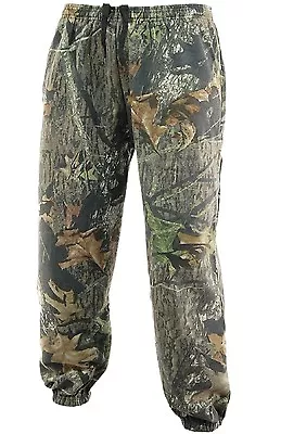 STEALTH TROUSERS Mens Tree Camo Fishing Hunting Shooting Trek Camouflage Bottoms • £14.95