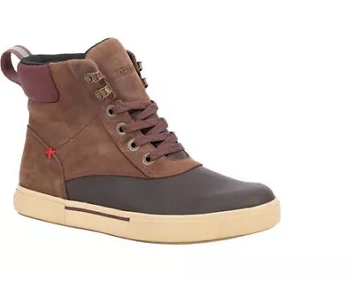 £59.60 • Buy **new** Xtratuf Womens 6  Leather Lace Ankle Deck Boot Size 5 Brown Lalw-900 (z)