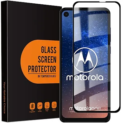 Full Screen Cover Motorola Moto OneG8Z4E6G7 Tempered Glass Screen Protector  • $9.99