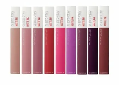 $7.25 • Buy Maybelline New York Super Stay Matte Ink Lip Color 5.0ml/0.17fl.oz New;You Pick!