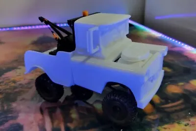 Cars Tow Mater Rc Body Disney Pixar Upgrade Axial 1:24 SCX24 C10 Jeep Deadbolt • $75