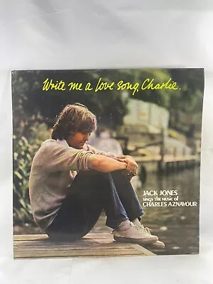 Jack Jones Sings The Music Of Charles Aznavour Vintage 12” Vinyl Record 1974 • £2