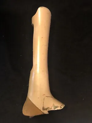 Vtg Prosthetic Left Leg Brace Small Size Child Amputee Fiberglass Medical Oddity • $44.95