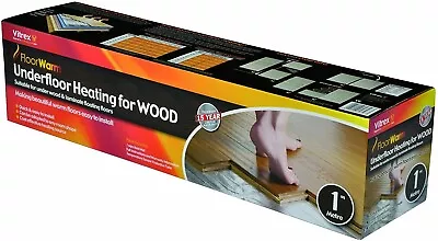 Vitrex Underfloor Electric Heating Mat For Laminate Wood Flooring 2 Square Mete • £14.99