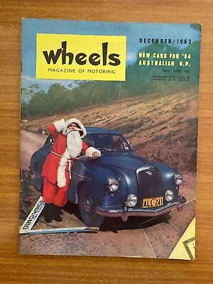 #7 Wheels Magazine 1953 December Vol 1 Issue 7 Vintage Redex • $40