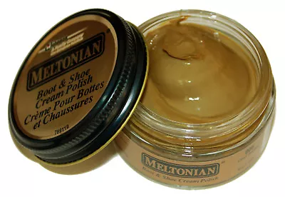 (01004) Meltonian Shoe Cream 1.55 Ounce Light Brown Wholesale Options Available • $90.99