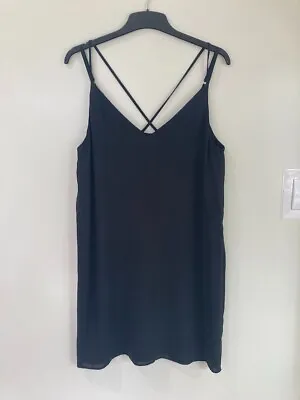 £14 • Buy Topshop - Size 12 - Black Cami Dress