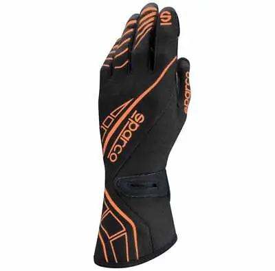 Sparco Nomex Racing Gloves Lap RG-5 Small Black/Orange SFI FIA Rated • $99.95