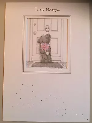 £0.99 • Buy Me To You Tatty Teddy To My Mummy Mothers Day Card And Envelope ONLY 99p