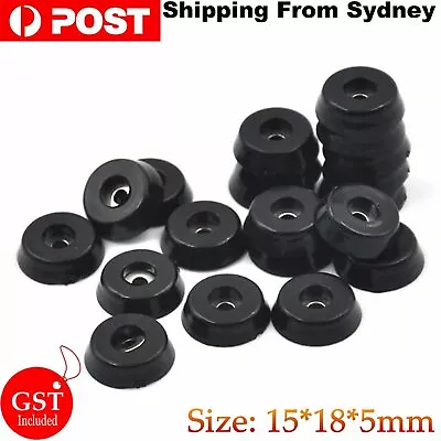 $7.13 • Buy 20Pcs Rubber Furniture Table Chair Feet Leg Pads Tile Floor Protectors Cover AU