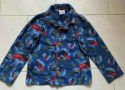 Disney Pixar Cars 2 Pajama Top Shirt Boys Sz 5T Lightning McQueen Shu Todoroki • $7.99