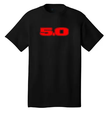 5.0 Mustang T-shirt Ford Foxbody Gt Notchback 302 Street Racing Drag Muscle Cars • $12.99