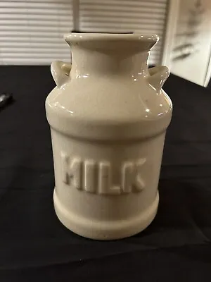Vintage Ceramic Old Fashion Milk Jug Container  St Louis District Dairy Council • $23.99