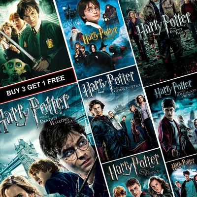 £3.49 • Buy Harry Potter Movie Posters Collection A4 A3 HD Prints Snape Voldemort Hogwarts