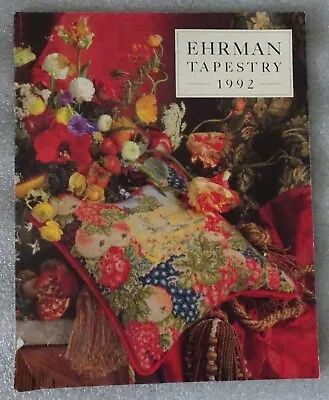 Vintage 1992 Ehrman Tapestry Needlepoint Catalog Kits Kaffe Fassett • $19.98