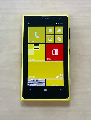 Nokia Lumia 1020 (Unlocked) 4G LTE Smartphone - 32GB Yellow • $65