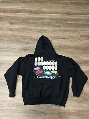 £29.70 • Buy Disneyland Cars Land Flo And The Motorama Girls Black Hoodie Size Small