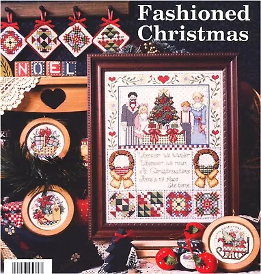 $4.99 • Buy Jeremiah Junction AN OLDE FASHIONED CHRISTMAS 4 Cross Stitch Charts/Leaflet OOP