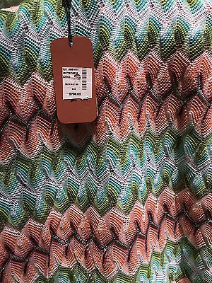NEW With Tag MISSONI MARE Bathing Suit Beach Cover Up Size 40 • $429.95