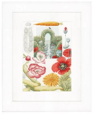 Vegetable Garden - Marjolein Bastin/Lanarte Cross Stitch Kit W/14 Ct. Aida • $56.95