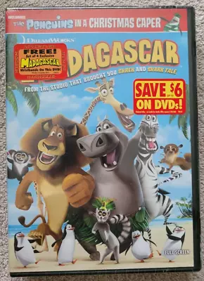 Madagascar DVD W/ Bonus Set Of 4 Exclusive Wristbands (sealed) • $10