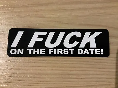 Motorcycle Sticker For Helmets Or Toolbox #2116 On The First Date • $2.02