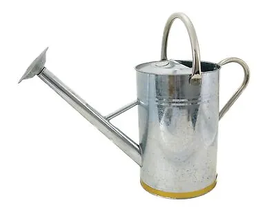 Kent & Stowe Metal Watering Can Galv Steel 9 Litre • £33.19