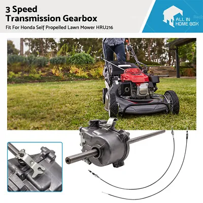 Gearbox For Honda Self Propelled Lawn Mower HRU216 - 3 Speed Transmission • $145