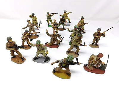 £33.99 • Buy Airfix And Similar WW2 US And British Paratroopers X 17. PAINTED. 1/32 54mm. VGC