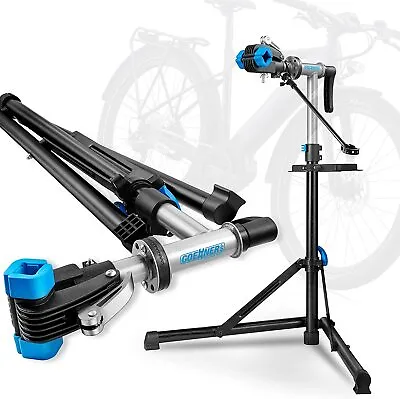 Steel Portable Home Heavy Duty Bike Repair Stand Adjustable Height Rack Tool • $129.70