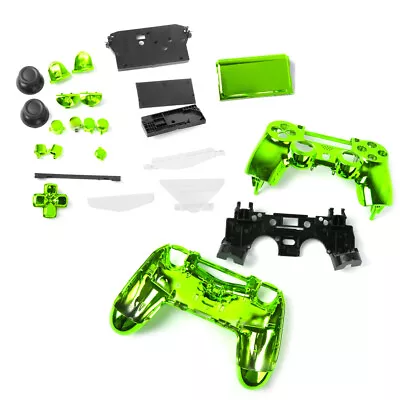 $25.44 • Buy Metal Plated Full Ttons Custom Mod Kit Set For PS4   Controller