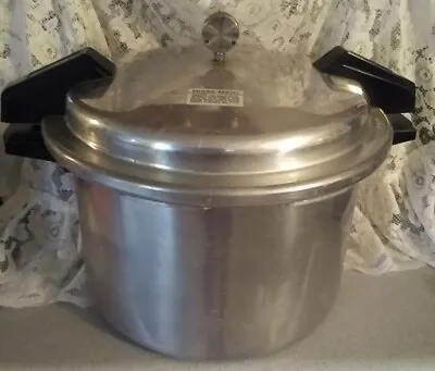 Vintage Mirro Matic Steam Pressure Cooker Canner ~ Large 16 Quart • $290.47