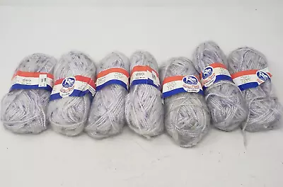 Lana Moro Flurri 100% Super High Bulk Brushed Acrylic Yarn 7 Skeins Knitting 1oz • $37.79
