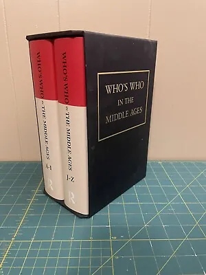 $24 • Buy 			Whos Who In The Middle Ages (2 Vol. Set), Richard K Emmerson (Ed.		
