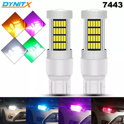 92SMD Backup Reverse Brake Tail Light LED Bulbs DRL 1157 1156 7443 7440 3157 • $11.97