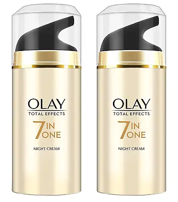 Olay Total Effects 7 In One Night Cream 1.76 Oz (2 Pack) • $34.25