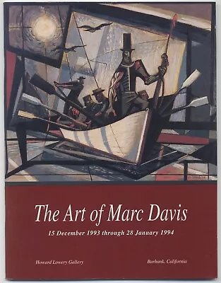 THE ART OF MARC DAVIS Catalog Of 1994 Exhibit Of Great Disney Artist's Paintings • $12.95