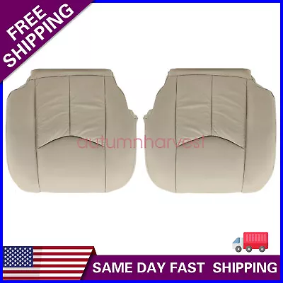 Fits 2003 2004 2005 2006 Cadillac Escalade Driver & Passenger Bottom Seat Cover • $45.05