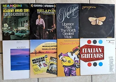 Lot Of 8: Piano Big Band & Other Records - Vintage Vinyl VG To EX • $17