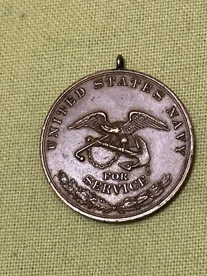 Navy USN WWI-1911 - 1917 Mexico Service Campaign Medal Numbered # 7075 • $150