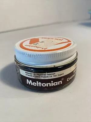 Vintage Meltonian Oxblood 78 Cordovan Rouge Boot Shoe Cream Polish 1.55 Oz • $17.99