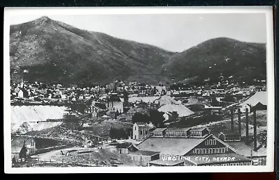 RPPC Virginia City Nevada Town View Historic Vintage Postcard • $6.95