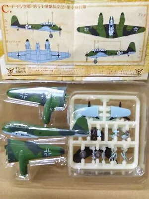 $27.43 • Buy F-Toys 1:144 Twin Engine 4 WWII Aircraft German Luftwaffe Me410A Hornisse #3C