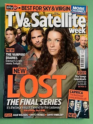 TV & SATELLITE WEEK 30-Jan-2010 LOST Ian Somerhalder Rhys Thomas Julie Walters • $16.41