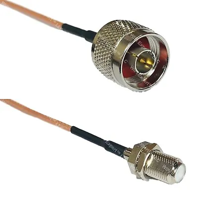 RG316 N MALE To F FEMALE Coax RF Cable USA-Ship • $11.74