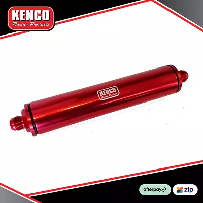 Kenco Racing AN 8 Fuel Filter | Paper Element | AN 8  10  Long | Speedway Drag • $109